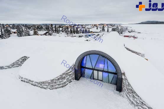 افتتاح هتل یخی در سوئد +تصاویر