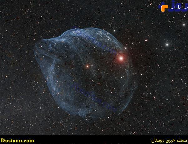 تصویری عجیب و  زیبا از یک حباب غول‌ پیکر در فضا