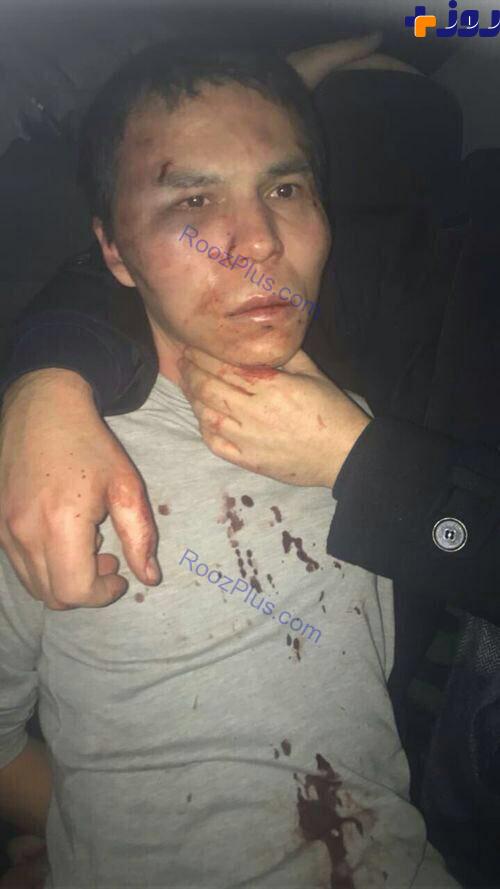 چهره عامل حمله به باشگاه شبانه در تركيه پس از دست گيري / عكس