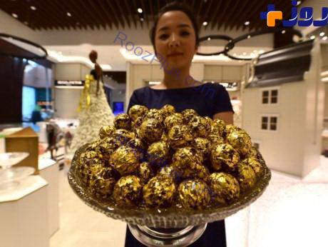 عکس/شکلاتی با طعم طلا در دبی!
