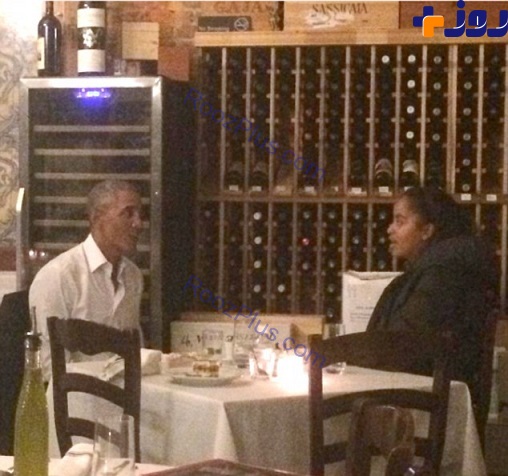 اوباما و دخترش مالیا در گشت‌وگذار +تصاویر