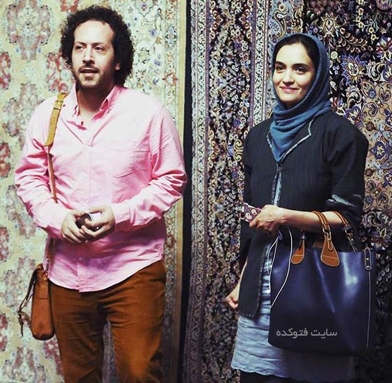 عکس/خواننده مشهور ایرانی در کنار خانم بازیگرش!