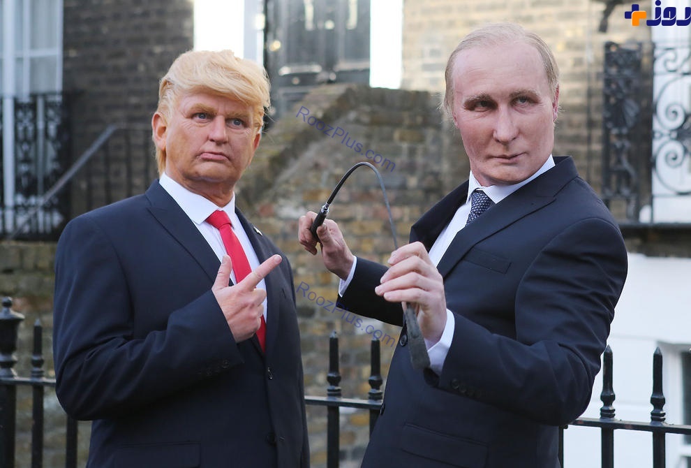 بدل پوتین و ترامپ در کنار هم+عکس