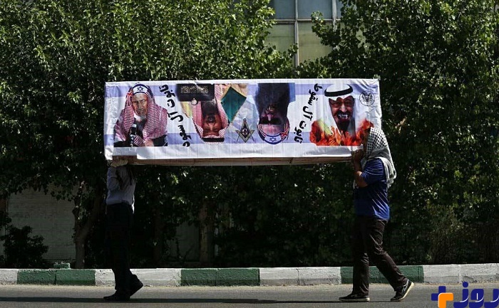 تابوت آل سعود در راهپیمایی روز قدس /عکس