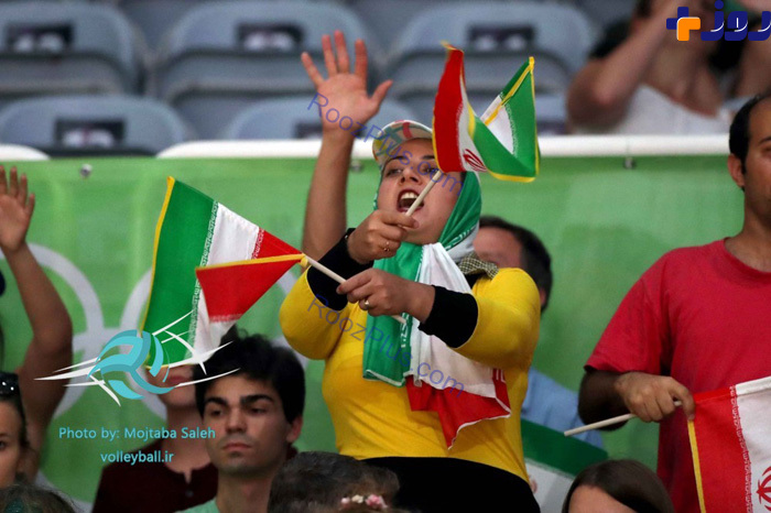 تیپ جالب تماشگران زن ایرانی در المپیک ریو + تصاویر