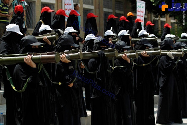 نظامیان زن یمن +عکس