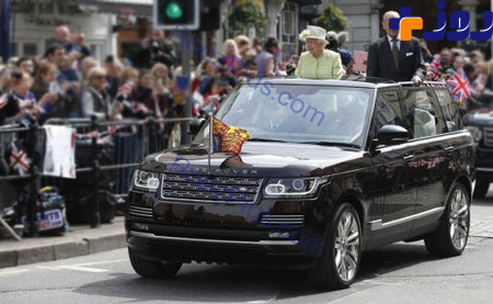 ملکه الیزابت و خودروهایش +تصاویر