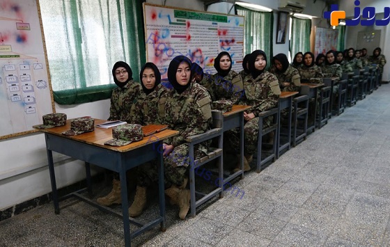 تصاویر/ پادگان آموزشی زنان در افغانستان