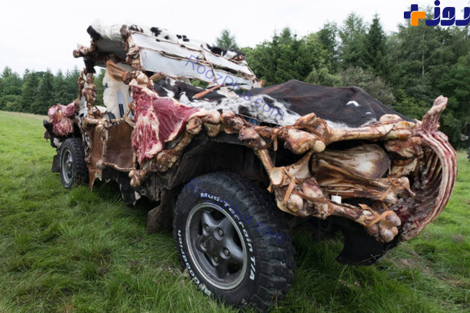 خودروی عجیب مجری مشهور جنجال بپا کرد +عکس