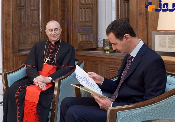 نامه پاپ فرانسیس به بشار اسد