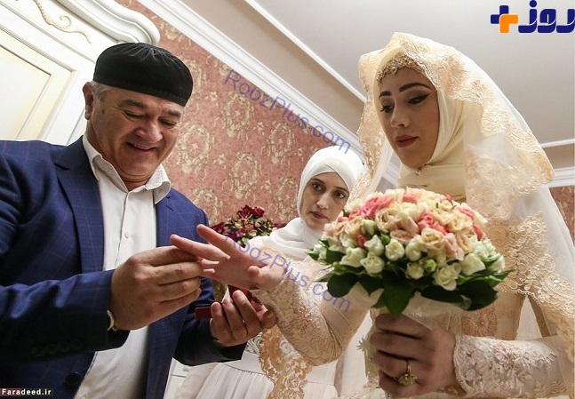 مراسم عروسی سنتی چچنی، روسیه / تصاویر