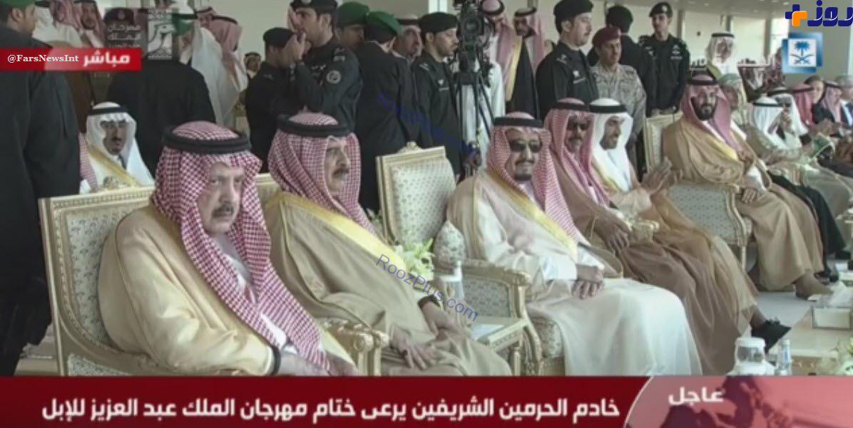 عکس/ شاه عربستان در اختتامیه جشنواره شتر عبدالعزیز