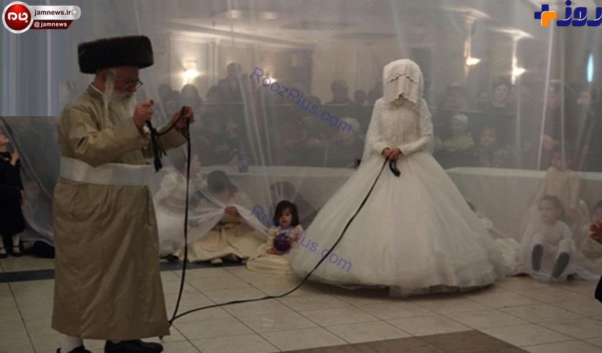 حرکت عجیب داماد با عروس در جشن عروسی! +عکس
