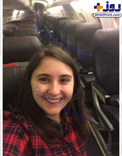 دختری که تنها مسافر هواپیمای ۳۰۰ نفره شد +عکس