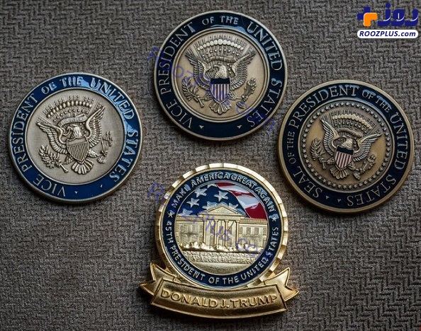 رونمایی از سکه طلای ریاست‌جمهوری ترامپ +تصاویر