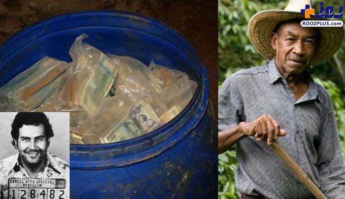 بشکه های جادویی که یک کشاورز هنگام شخم زدن زمین به آنها رسید+عکس