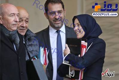 حجاب متفاوت وزیر دفاع فرانسه هنگام خروج از کاخ الیزه +تصاویر