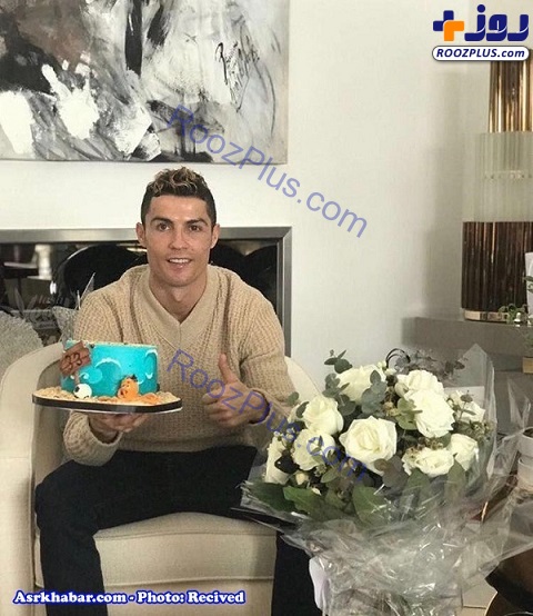 عکس/ کیک تولد ساده و بدون تجملات بهترین بازیکن فوتبال جهان