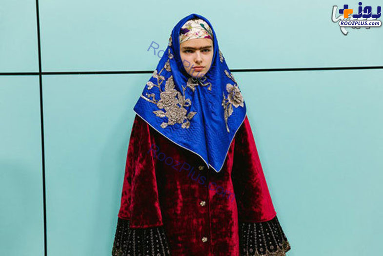 دختران قاجار در فشن شوی برند مشهور جهانی/ عکس