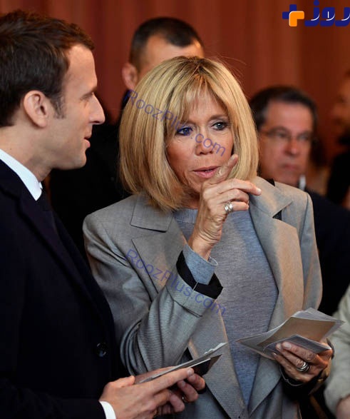 ازدواج رئیس جمهور جدید فرانسه با معلم دبیرستانش که 24 سال بزرگتر از اوست+عکس