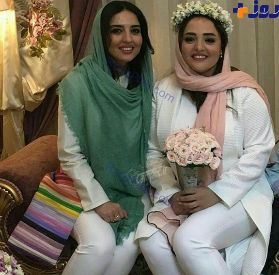 خانم بازیگر تازه عروس و خواهرش + عکس