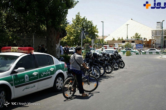 تدابیر امنیتی در میدان بهارستان +تصاویر
