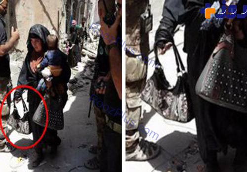 عملیات انتحاری زن داعشی به‌همراه کودکی در آغوش+تصاویر
