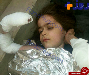عکس/دختر بچه داعشی مدیون ارتش عراق شد