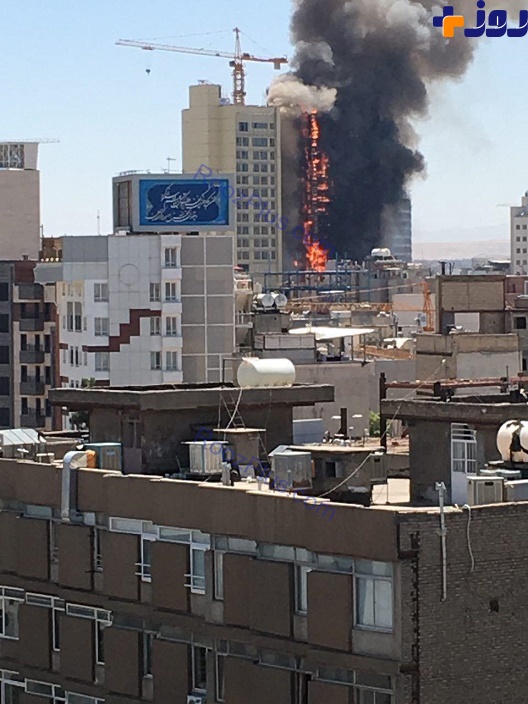 فوری/ آتش سوزی در یکی از هتل‌های خیابان امام رضا (ع) مشهد+ عکس