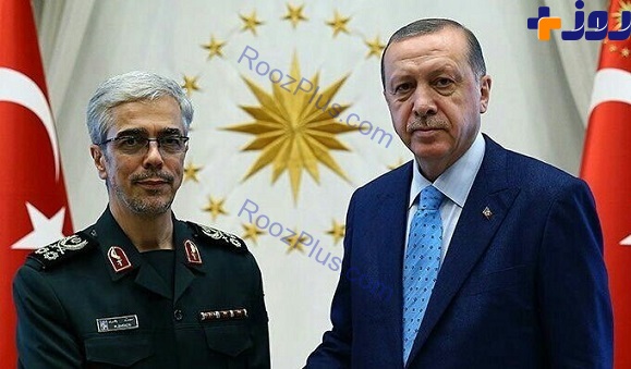 دیدار رئیس ستادکل نیروهای مسلح با اردوغان +عکس