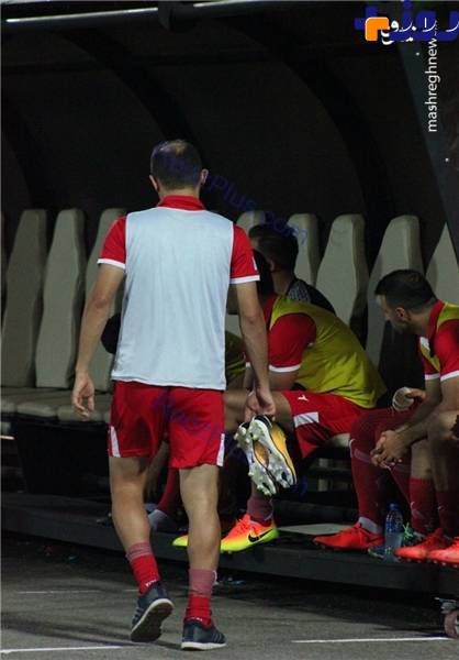 تصاویری از خداحافظی کاپیتان سپیدرود از فوتبال