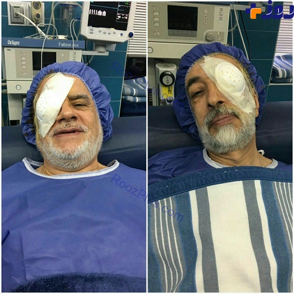 عارف و حداد عادل روی تخت بیمارستان