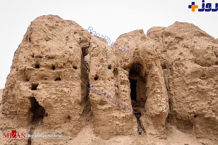 تصاویر سازه های کشف شده در قلعه باستانی آزادوار
