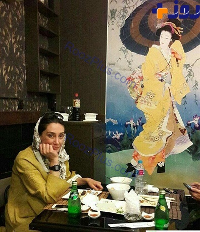 جدیدترین عکس از ظاهر تغییریافته هدیه تهرانی در یک رستوران+ عکس