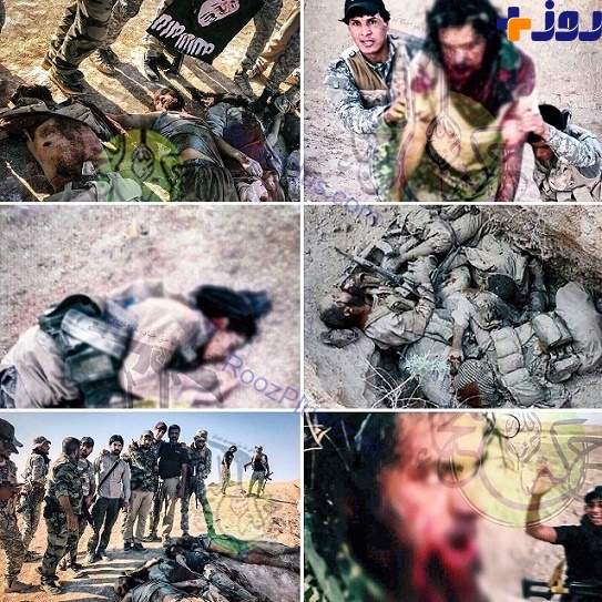 اجساد تروریست های داعشی در عراق+تصاویر18+
