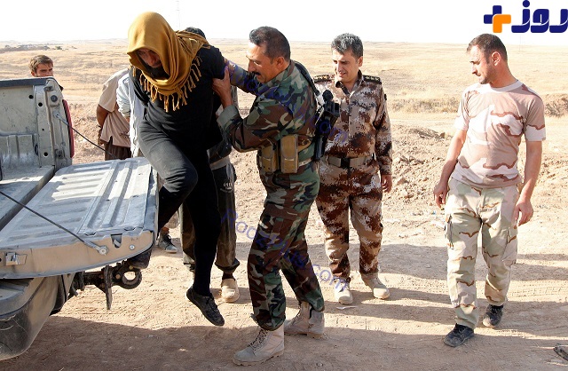 لحظه هولناک دستگیری تروریست‌های داعشی توسط نیرو‌های پیشمرگه +تصاویر