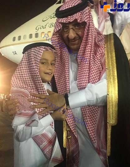 ولیعهد برکنار شده سعودی پس از چند ماه در انظار عمومی+ عکس