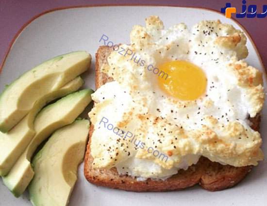 برای صبحانه تخم مرغ ابری درست کنید