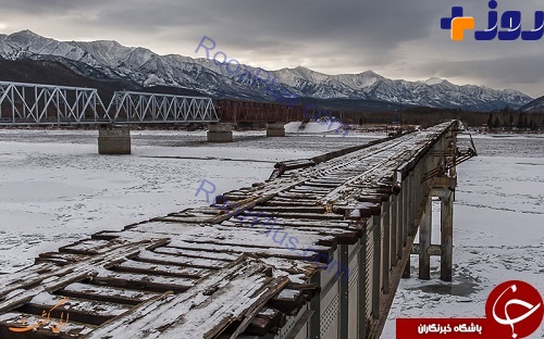 پلی مرگبار در روسیه +تصاویر