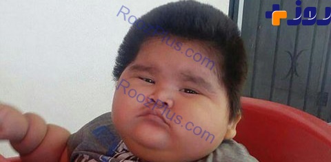 چاق ترین کودک ۱۰ ماهه جهان با ۳۰ کیلوگرم وزن+ تصاویر