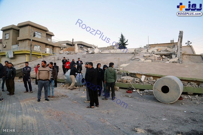 گزارش تصويري از ميزان خسارات زلزله در اقليم كردستان