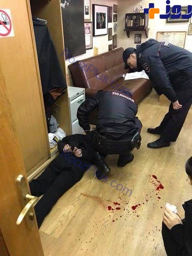 حمله خونین به خانم مجری در مسکو + عکس