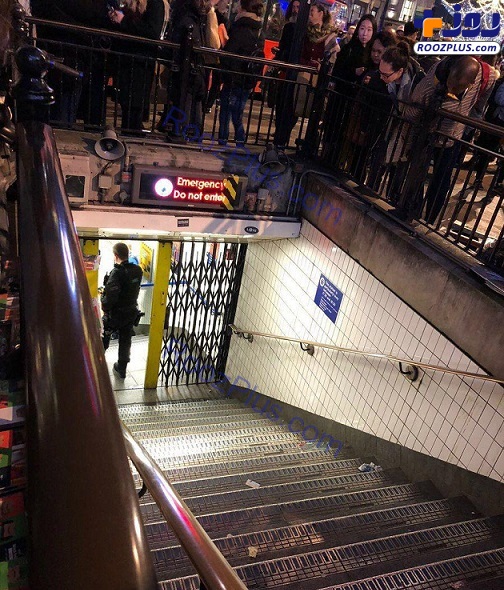 تیراندازی در ایستگاه متروی میدان آکسفورد لندن +تصاویر