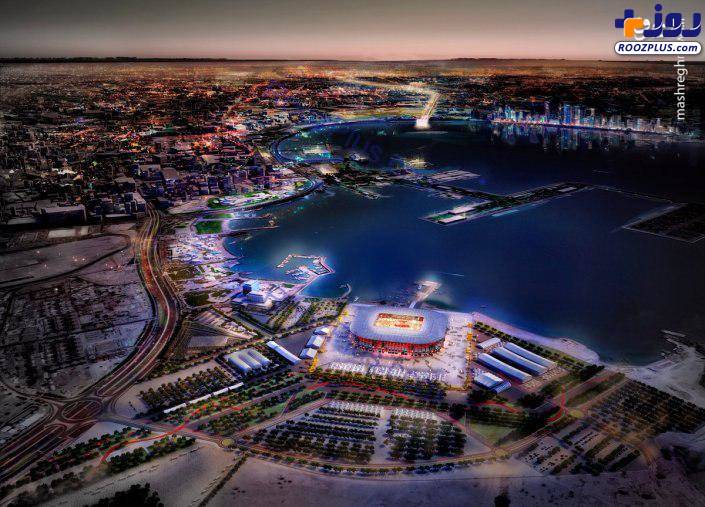 عکس/ اولین ورزشگاه تجزیه پذیر در قطر