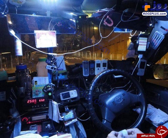 خودروی عجیب و غریب یک راننده هنگ کنگی! +تصاویر