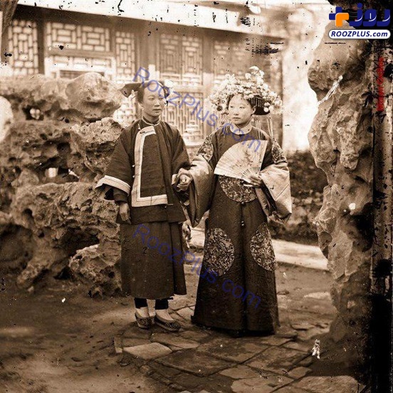 تصاویری جالب و دیدنی از چینی‌های قرن نوزدهم