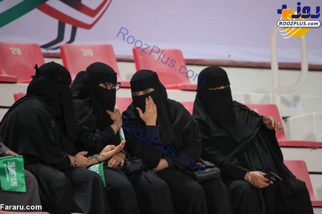 پوشش زنان عربستانی در جام ملت‌های آسیا