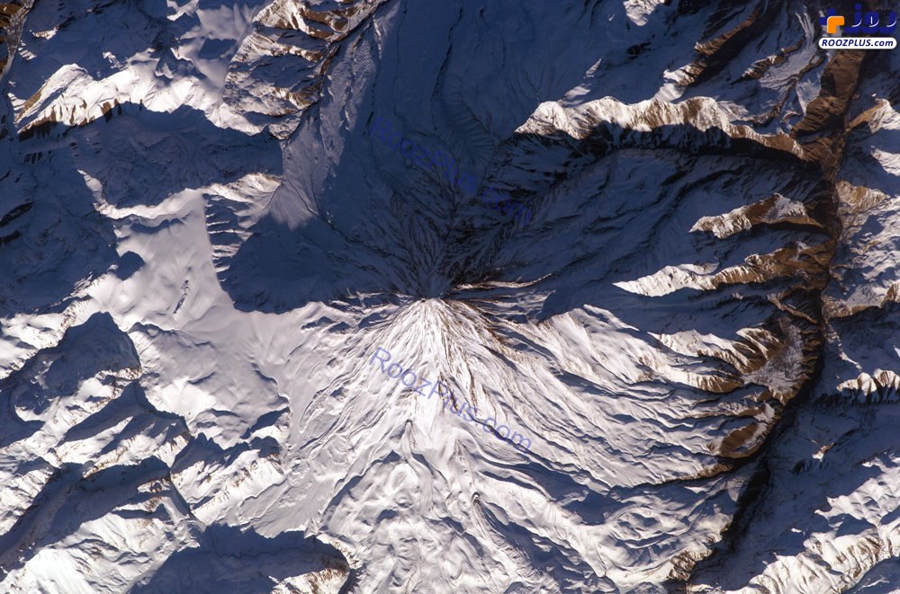 قله دماوند از دریچه دوربین ناسا +عکس