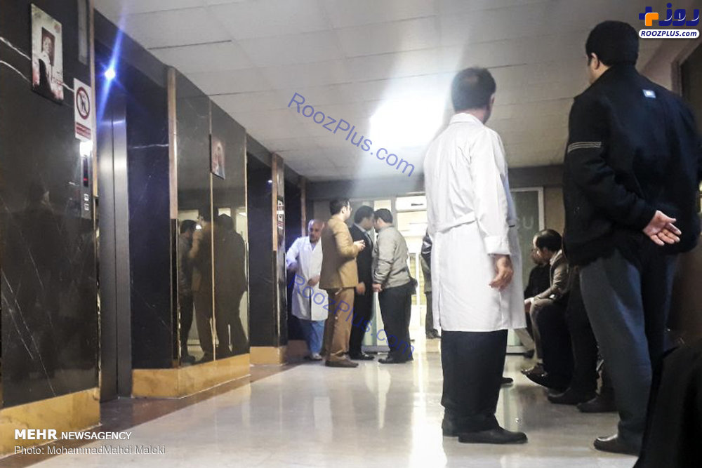 عکس/ پیگیری حال آیت الله شاهرودی در بیمارستان