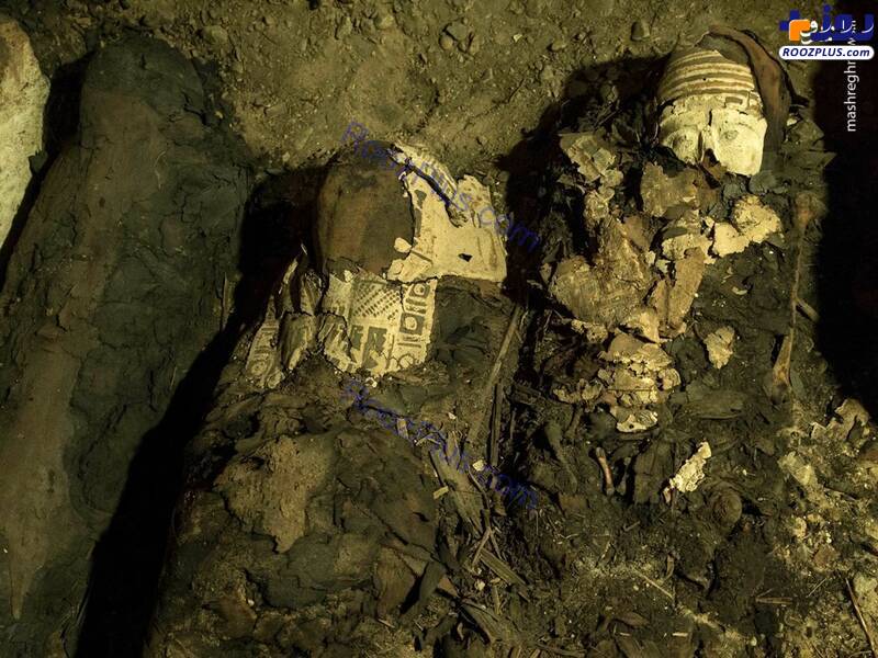 کشف ۵۰ مومیایی در مصر +عکس